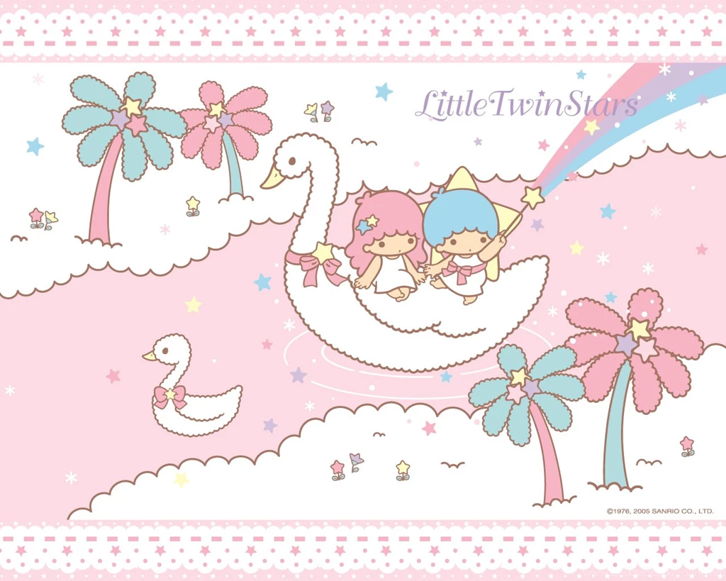 Little Twin Stars Little Twin Stars Wallpapers (2712529) Fanpop