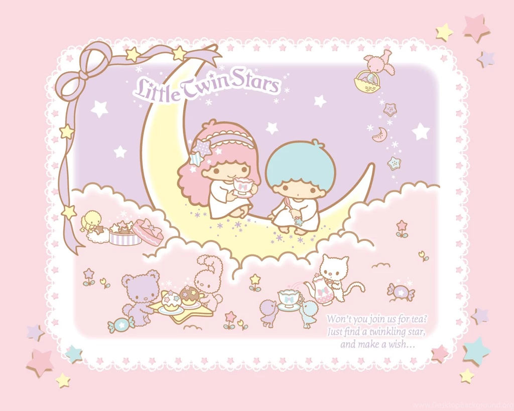 Wallpapers Little Twin Star Liitle Stars Sanrio Pastels With ...