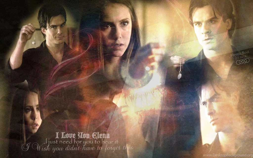 Damon And Elena TVD Wallpapers By Mysticsoulfanart On DeviantArt