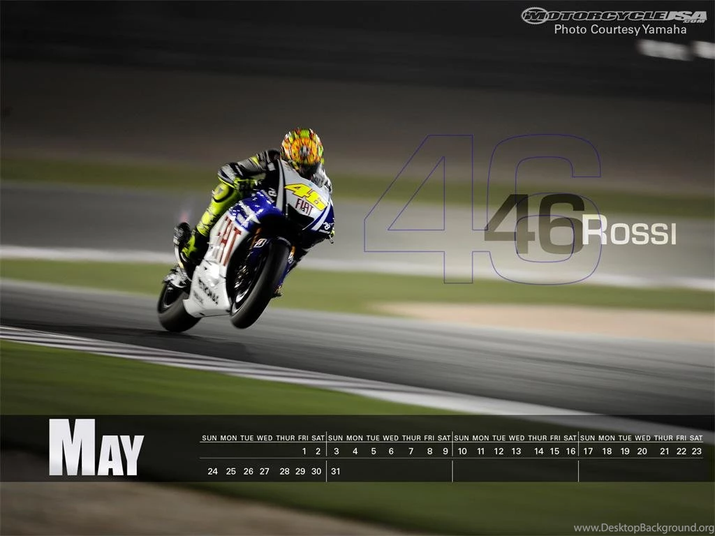 May 2009 Motorcycle Racing Calendars Motorcycle USA