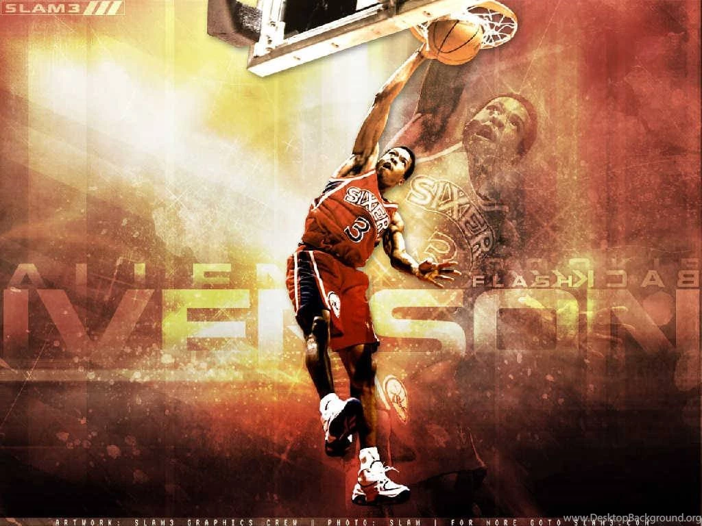 Allen Iverson Sixers Retro Wallpapers   Philadelphia 76ers Wallpapers