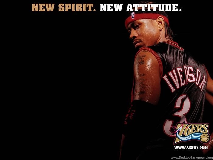 NBA Sixers NO.3 Allen Iverson Pictures 16 Wallcoo.net