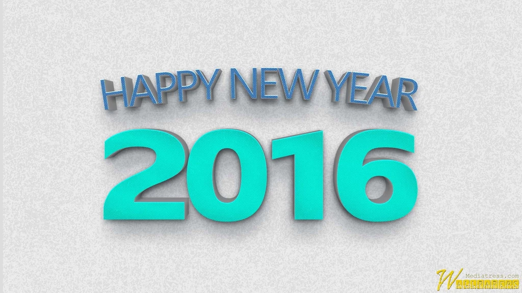 High Resolution Happy New Year 2016 Widescreen Wallpapers Full Size ...