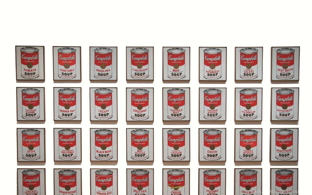 Best Artist Andy Warhol Campbell's Soup Cans (1962) 1280x800 ...