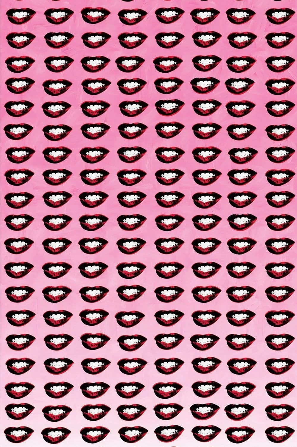 Contemporary Wallpapers / Patterned / Printed MARILYN'S LIPS By ...