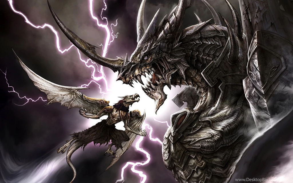 Lightning Dragon Wallpapers 9044 1600x1000 Px ~ WallpaperFort.com