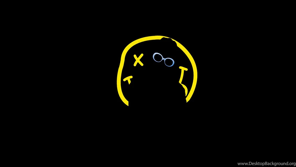 Kurt Cobain, Rock, Alternative, Logos, Face, Smiley, 1920x1080 HD ...