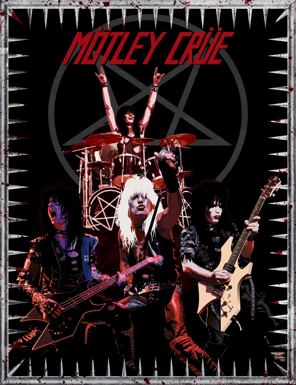 Charming Screensavers Site: Motley Crue Free Screensaver