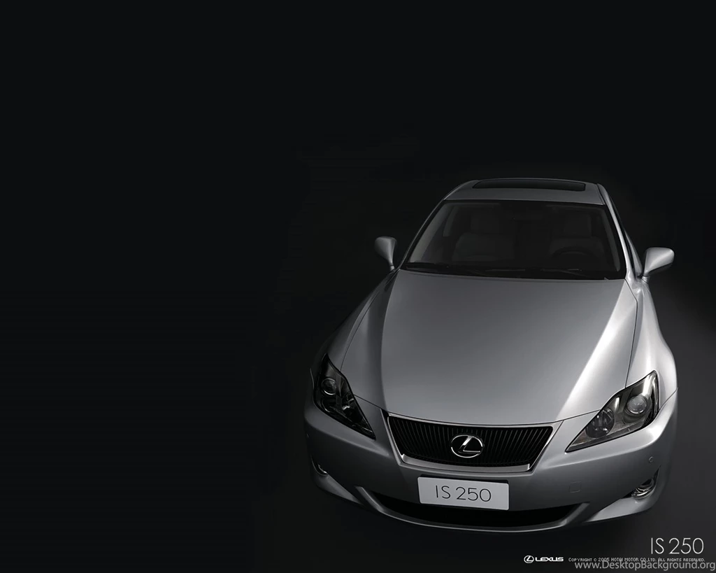 Lexus IS 250 Front View Desktop Wallpapers
