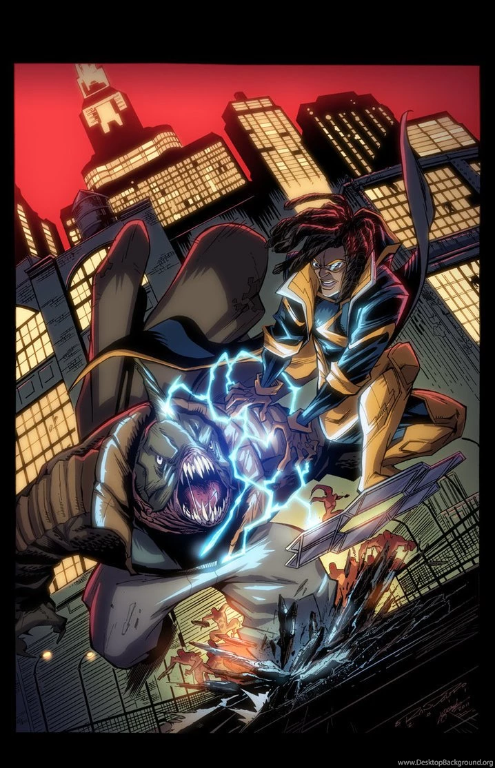 Static Shock 5:Cover By E Mann On DeviantArt