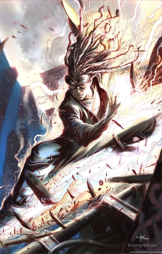 Static Shock By Kerong On DeviantArt