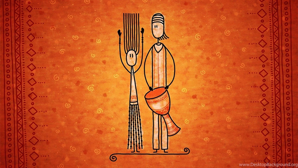Wallpapers catalogue.com   Drawn Wallpapers   African Drum In ...