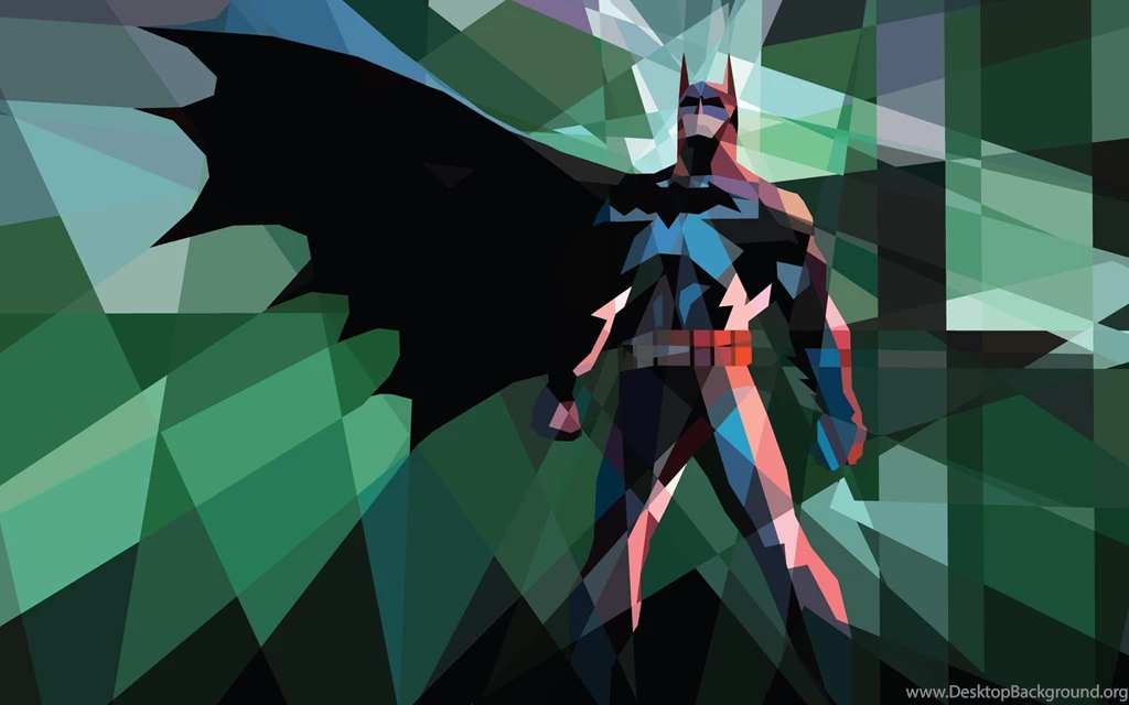 Polygon Batman >> HD Wallpaper, Get It Now!