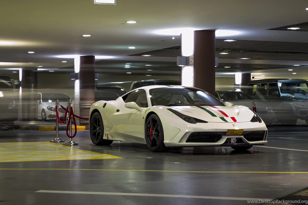 Ferrari 458 Speciale White   Image