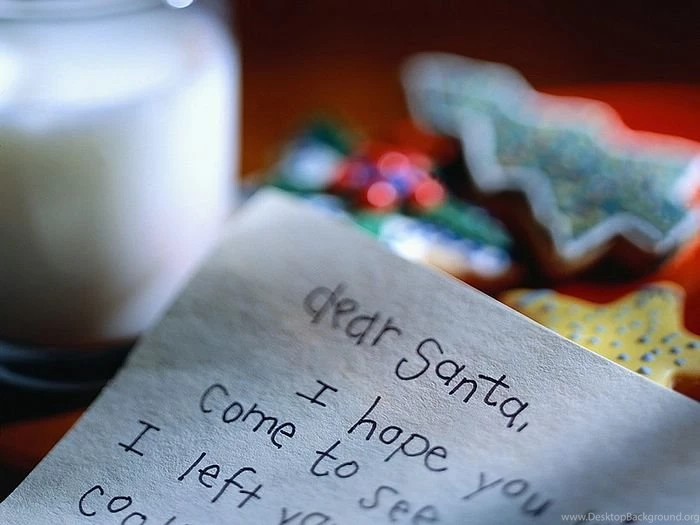 Wallpapers Of A Letter To Santa Messages To Santa 12 Wallcoo.net