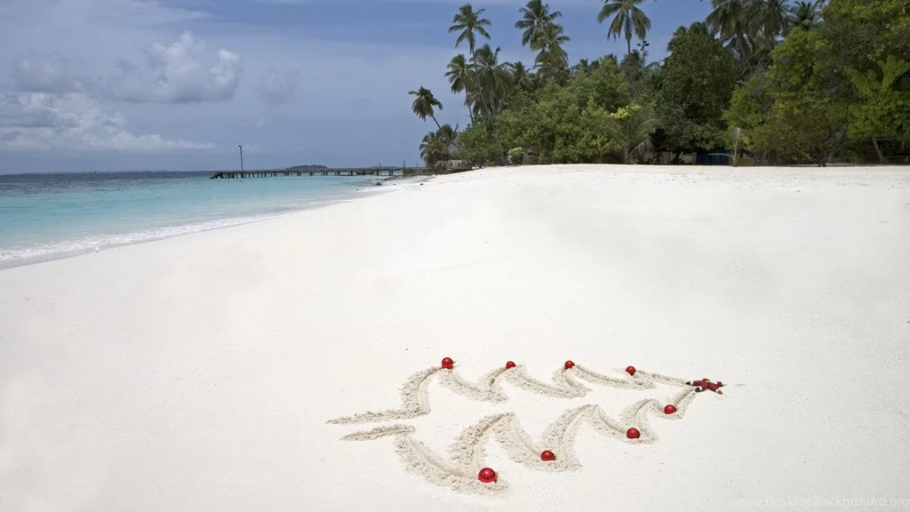 Tropical Christmas Wallpapers