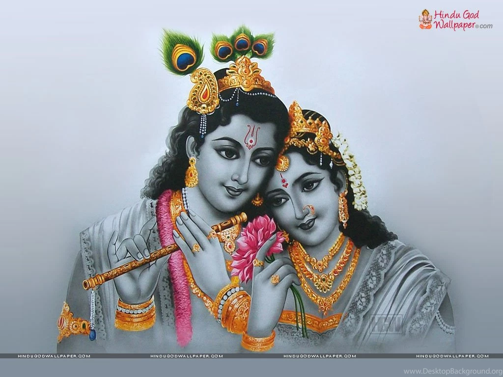 Radha Krishna Black And White Wallpapers Download
