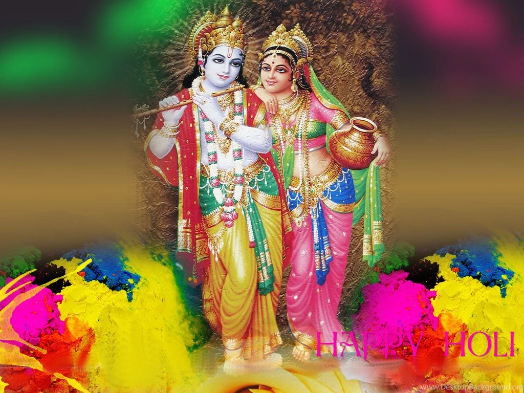 Holi Radha Krishna HD Wallpapers
