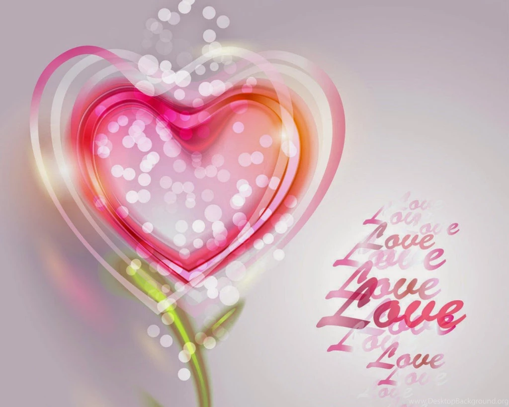 Romantic Love Heart Designs HD Cover Wallpapers