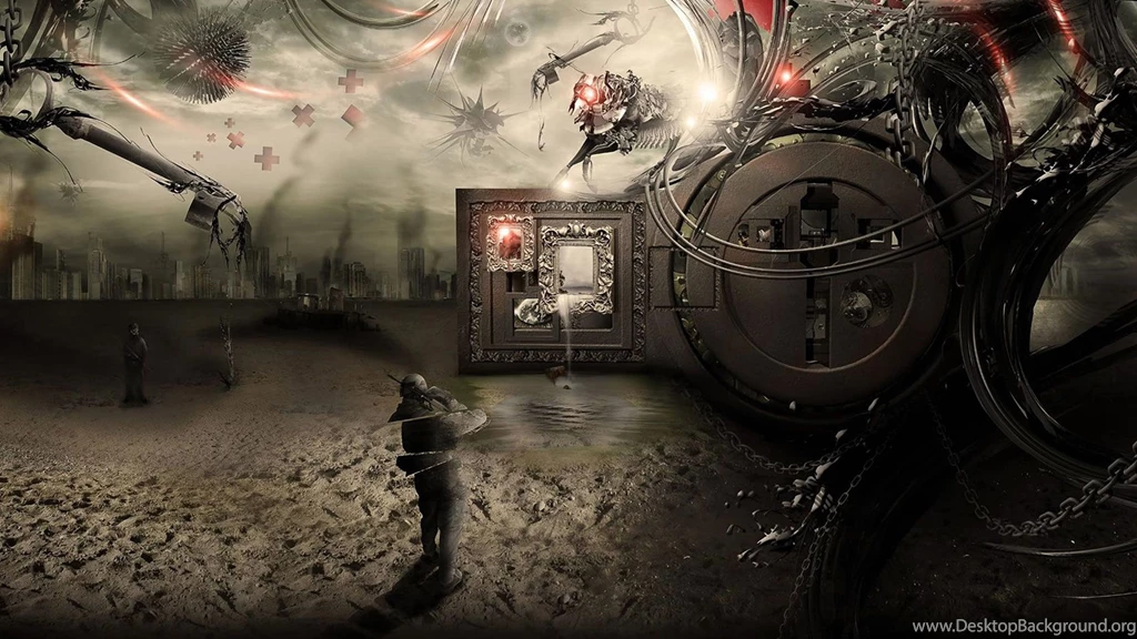 Dark Art Science Fiction Wallpaper, HD Desktop Wallpapers