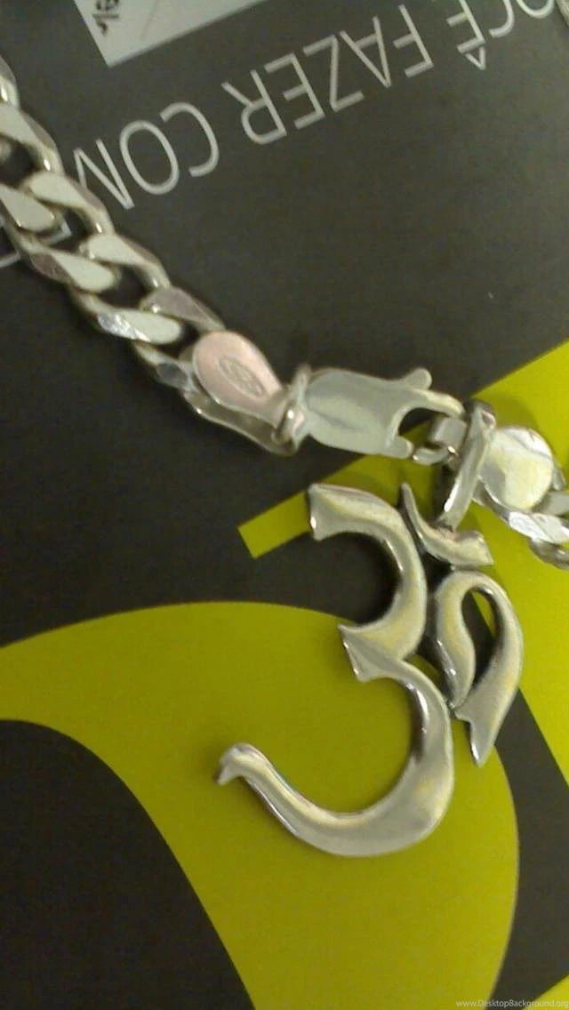 Silver Ohm Om Wallpapers