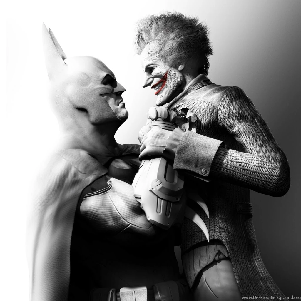 1024x1024 Joker Vs Batman Wallpapers