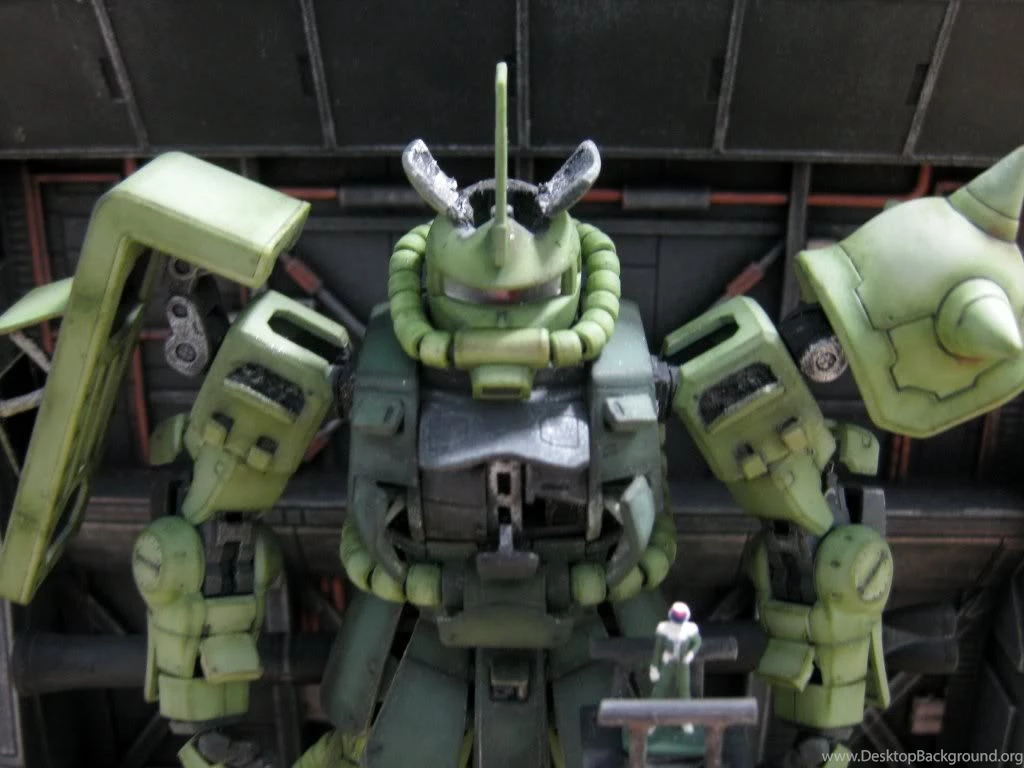 RG 1/144 Zaku [Full Hatch Open]: Modeled By Mister_P : Photoreview ...