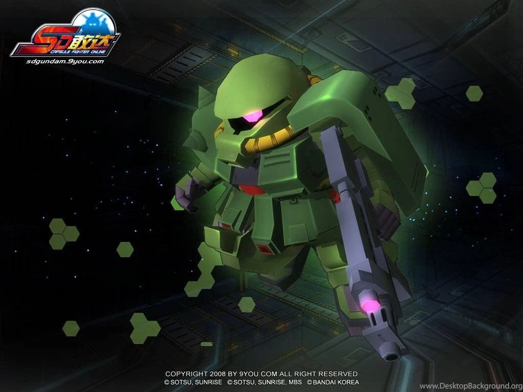 Zaku (Melaga Cannon) SD Gundam Capsule Fighter Online Wallpapers