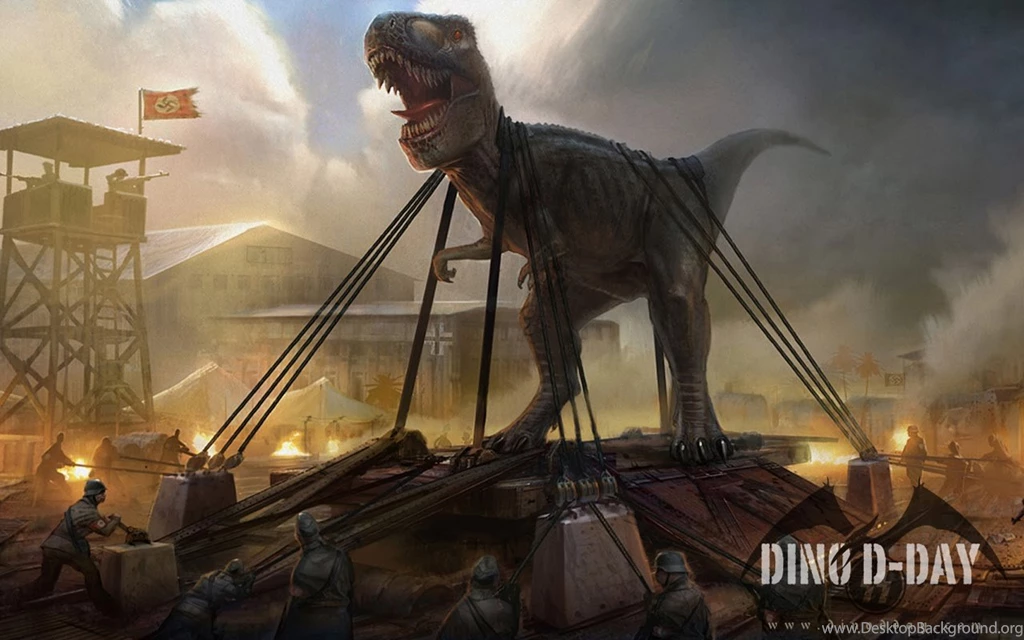 Wallpapers Dino D Day & Hellraptor ~ Mundo Dos Dinossauros