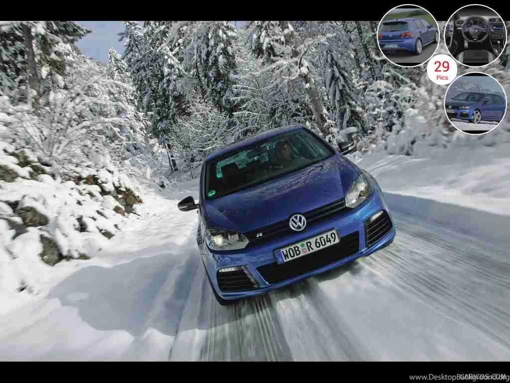 2010 Volkswagen Golf R   Front Angle