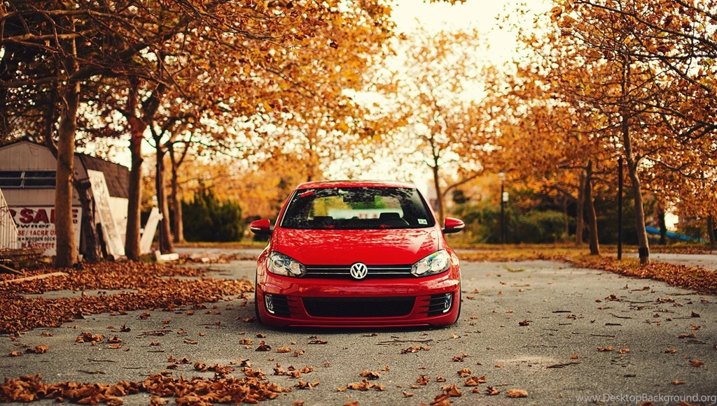 Nature, Trees, Cars, Leaves, Volkswagen Golf, Volkswagen Golf R ...