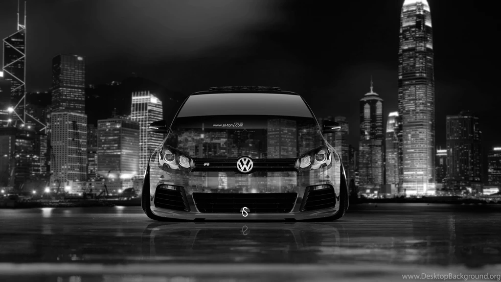 Volkswagen Golf R Front Crystal City Car 2014 « El Tony