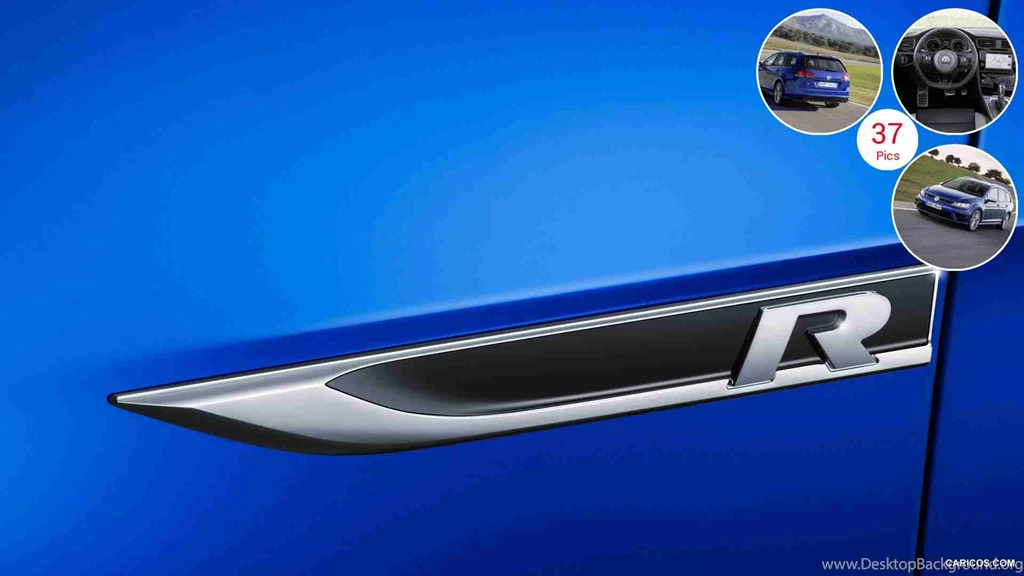 2015 Volkswagen Golf R Variant   Badge