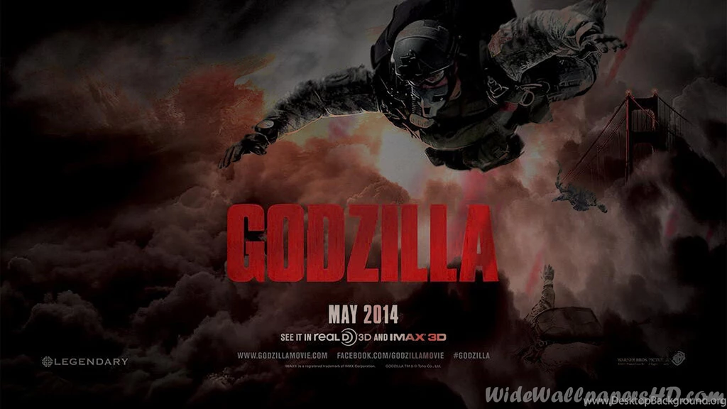 Godzilla 2014 Movie Poster Wallpapers