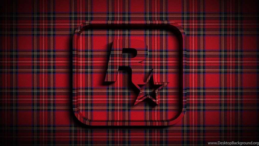 Rockstar Games Logos Tartan Wallpapers