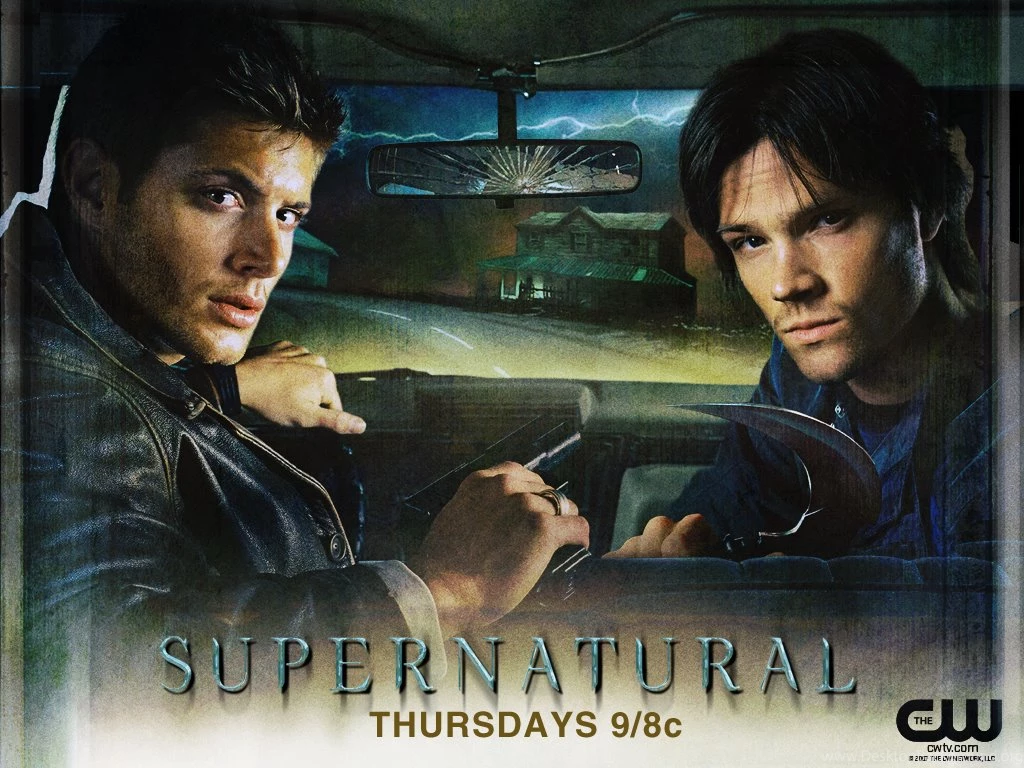 Supernatural Logo Wallpaper.
