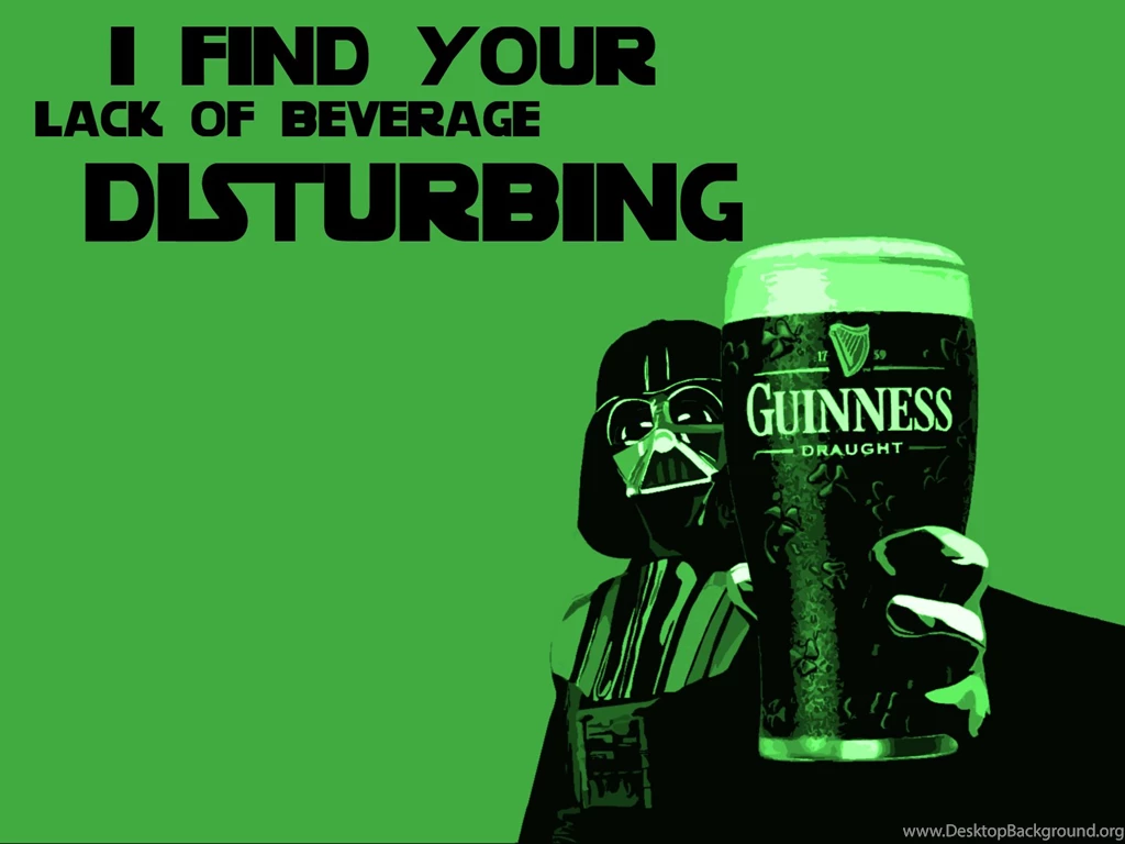 Darth Vader Guinness Alternative Art Beers Wallpapers (