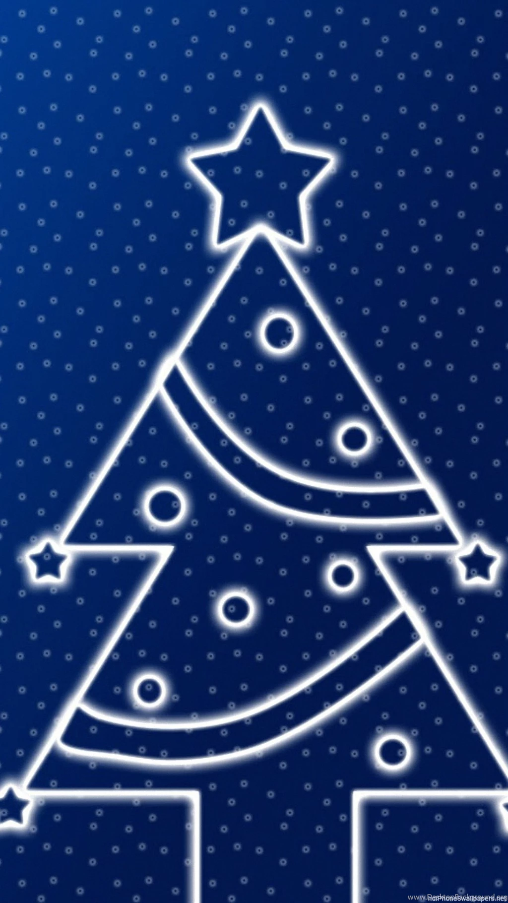 Star Tree Christmas Snow iPhone 6 Wallpapers HD And 1080P 6 Plus ...