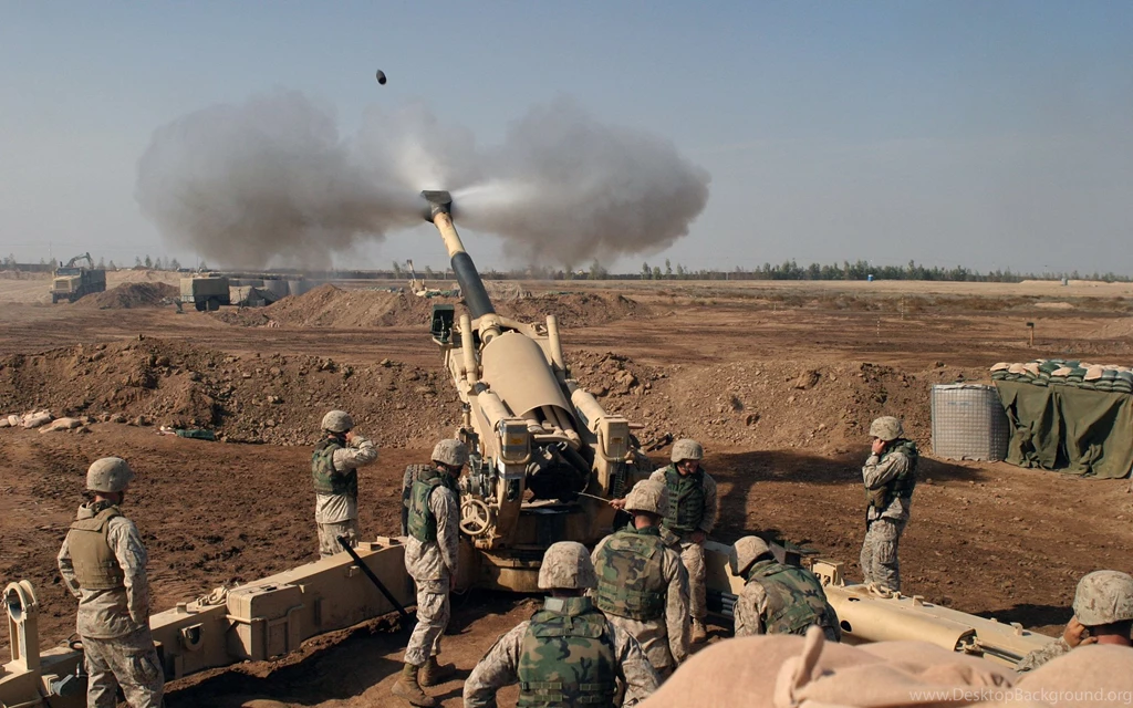War, Army, Cannons, Artillery :: Wallpapers