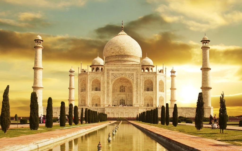 Taj Mahal Wide Screen Hd Postures.jpg   Free Hd Wallpapers