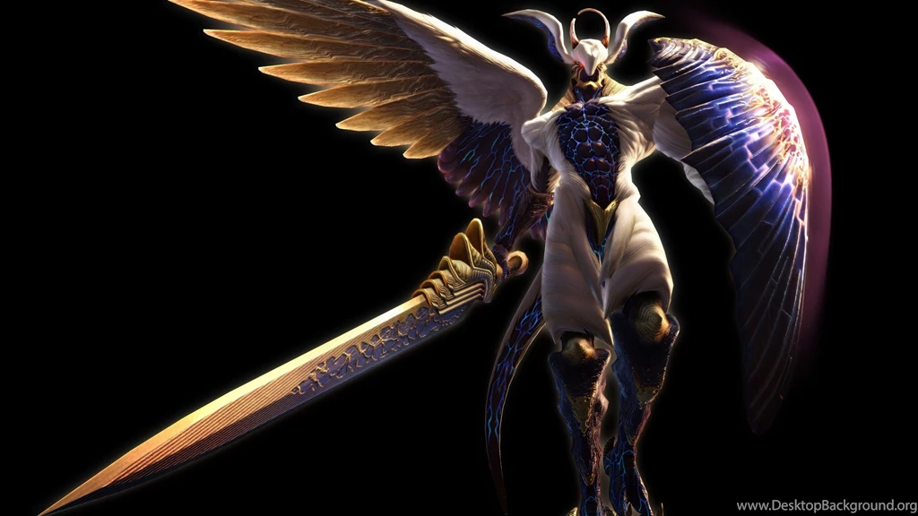 Fantasy Devil May Cry Angel Warrior Weapons Sword Wallpapers ...