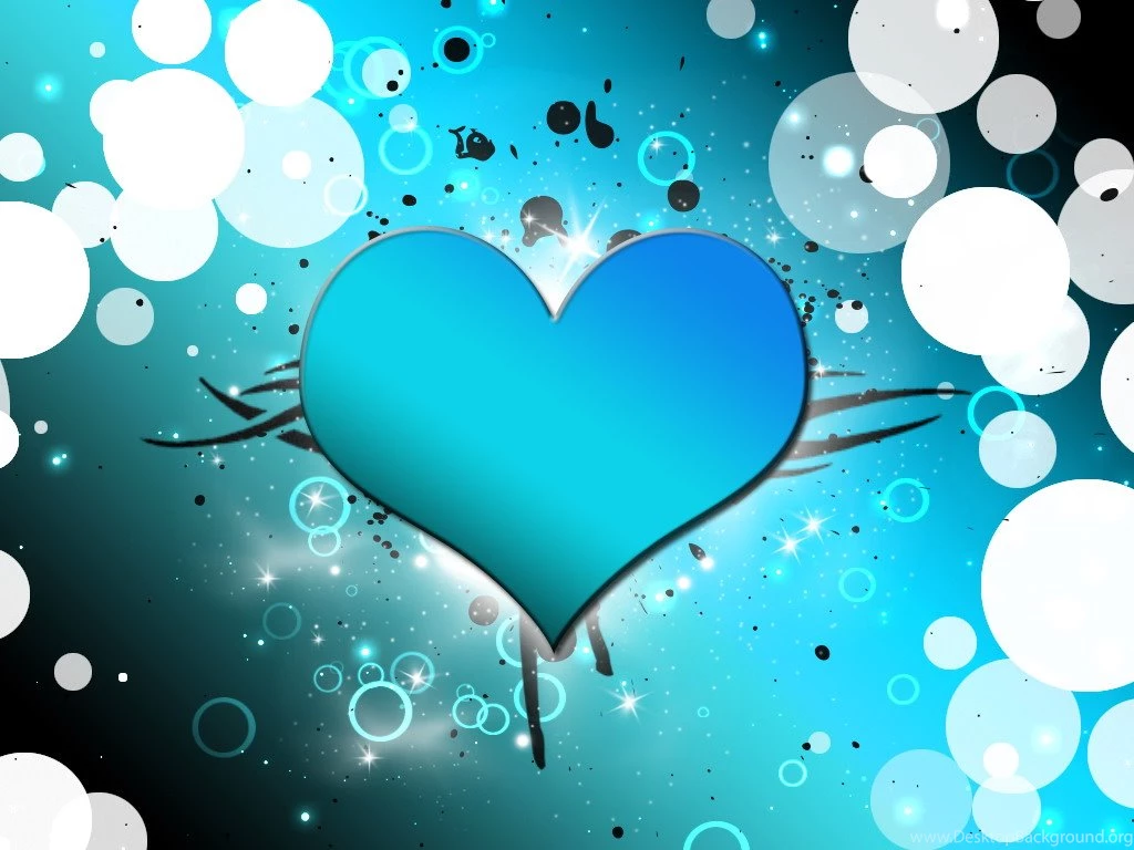 Blue Heart Love Wallpapers