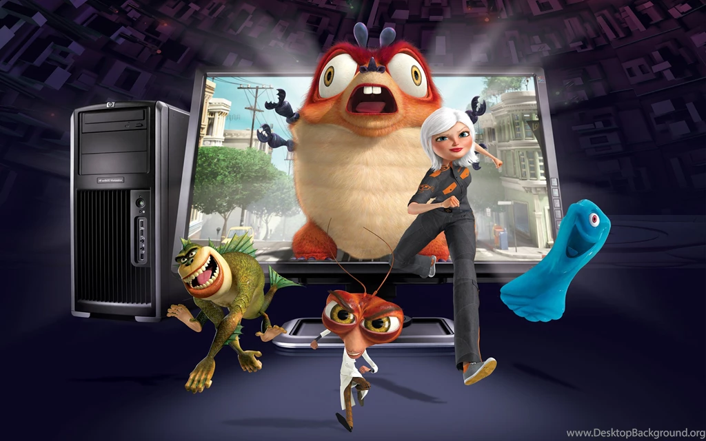 Wallpapers Notebook Samsung Hp Workstation And Monsters Vs Aliens ...