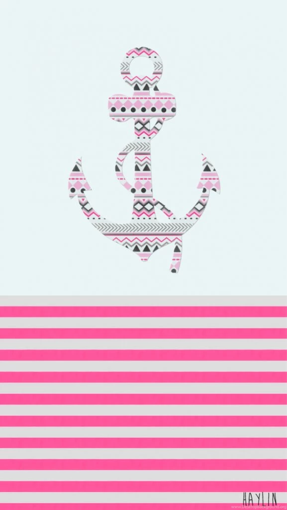 Anchor, Art, Blue, Cute, Design, Pattern, Pink, Stripes, Wallpapers ...