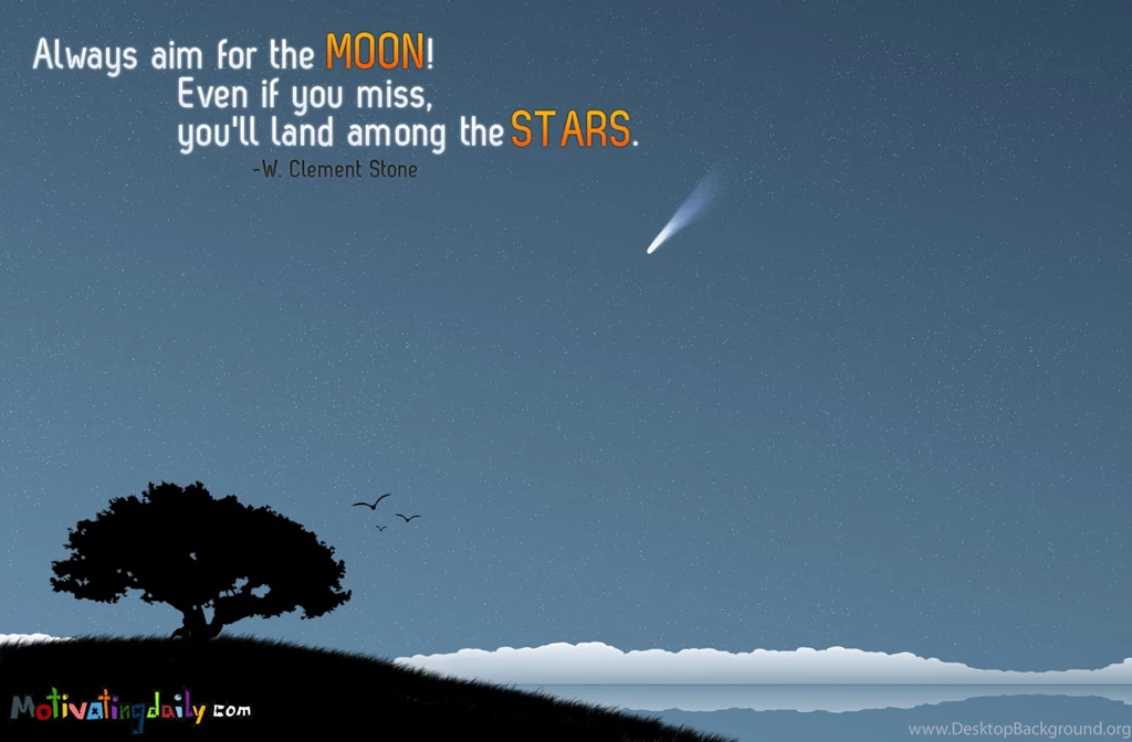 Aim For The Moon! [Wallpaper]