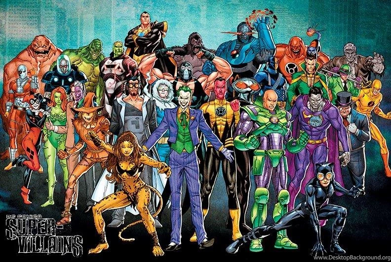 Dc Villains Wallpaper Images