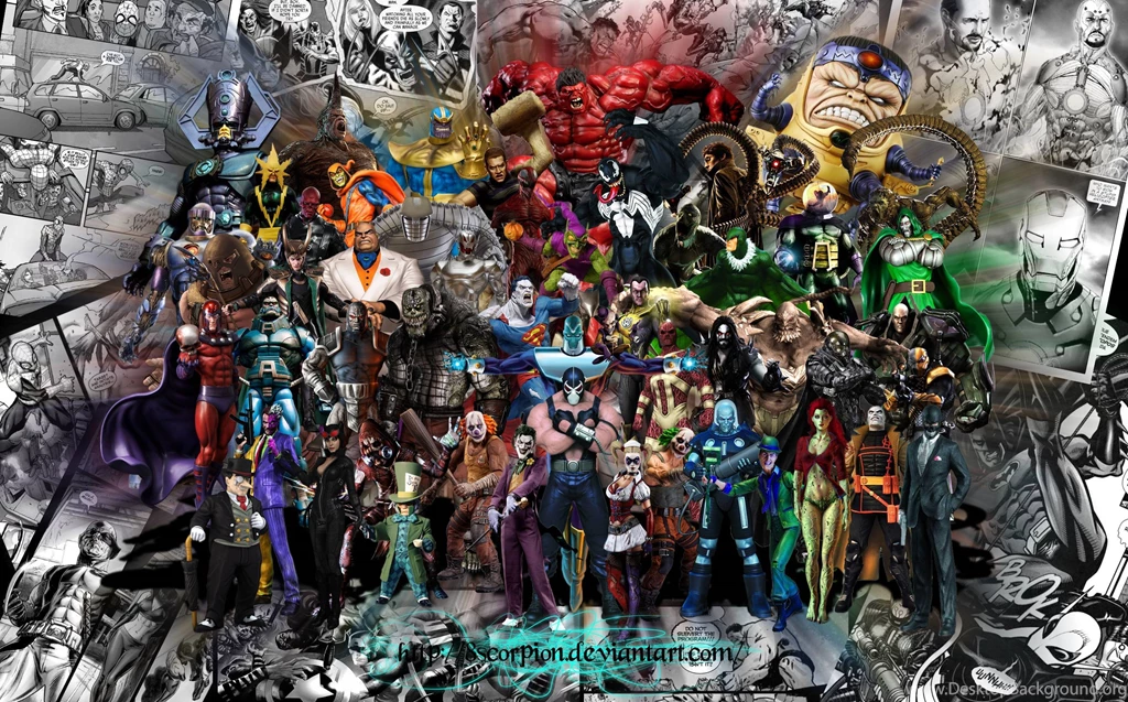 Dc Villains Wallpaper Images