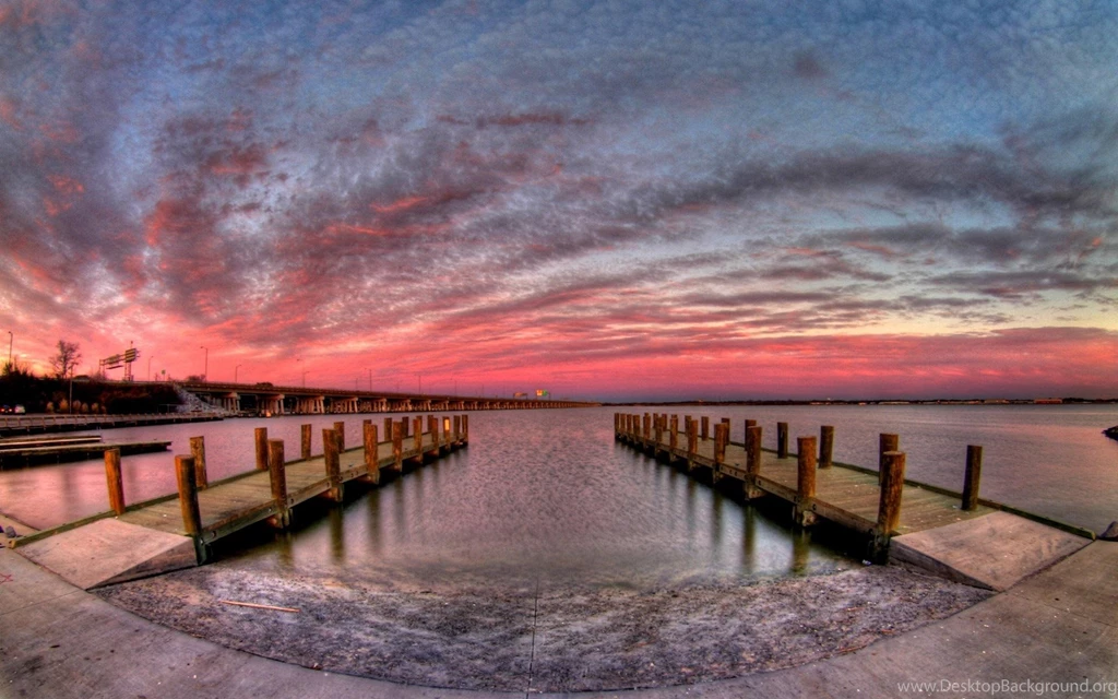 Desktop Wallpapers · Gallery · Nature · Excellent Sunset At Sea ...