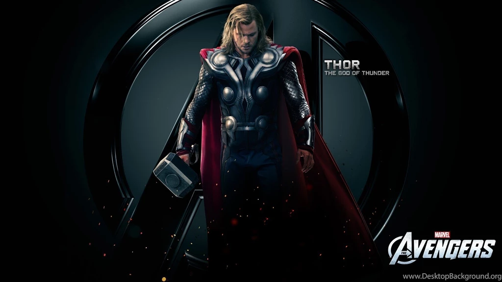 Chris Hemsworth Mjolnir The Avengers Movie Thor Wallpapers ...
