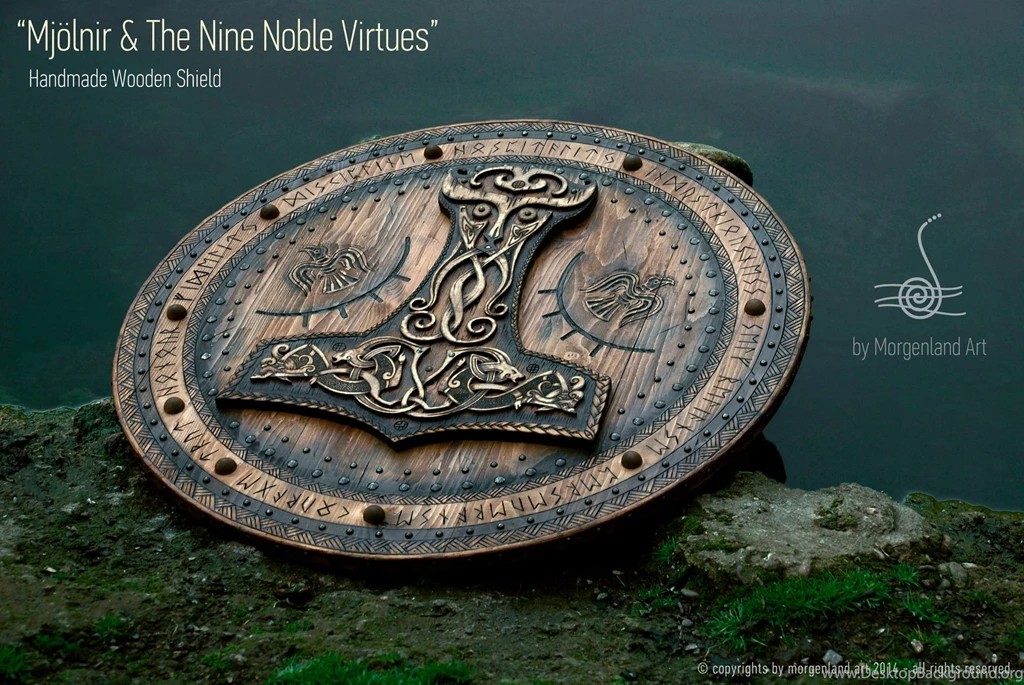 Mjolnir The Nine Noble Virtues II By Morgenland On DeviantArt